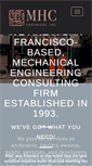 Mobile Screenshot of mhcengr.com